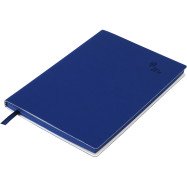 Блокнот деловой TOUCH ME А5, 96 арк, линия, обложка иск. кожа, т.-синий