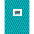 Блокнот для заметок на пруж. бок.ф А4, 100 л. офсет, клетка  "Notebook"