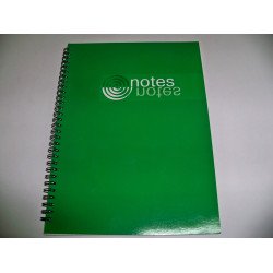 Блокнот А4 50л., бок. пруж., клітина, картонна обкладинка "Серія Офіс"/"Notebook"