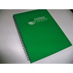 Блокнот А4 50л., бок. пруж., клітина, картонна обкладинка "Серія Офіс"/"Notebook"