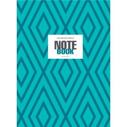 Блокнот для заметок на пруж. бок.ф А4, 100 л. офсет, клетка  "Notebook"