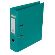 Регистратор двухстор. А4, 70мм, PP, сборный BUROMAX бирюзовый BM3001-06c