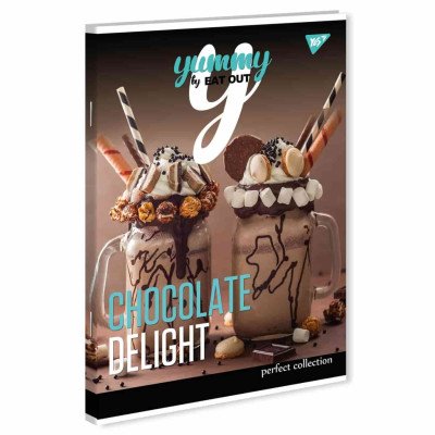 Тетрадь А4/48 кл скоба YES "CHOCOLATE DELIGHT"