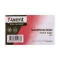 Бейдж пластик. (88х55мм) Axent 4501