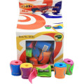 точилка с контейнером COLORFUL, 5цві, в дисплее, 4814С, CLASS
