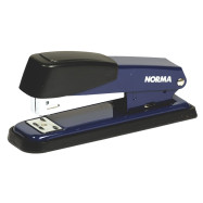 Степлер NORMA, №24/6-26/6, 20л, 60мм, синий, 4123, метал.