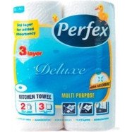 Perfex Рушник паперовий Deluxe 3шар 2шт Perfex Рушник паперовий Deluxe 3шар 2шт