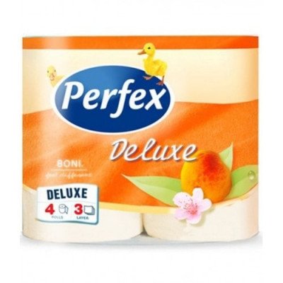 Perfex Туалетная бумага 3х-слойная  4шт