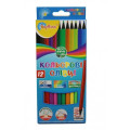 олівці кол, пластик, ECO, 12 кол., 5-202/6, БАРВ