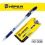 Ручка масляная Hiper Max Writer HO-335 2500 м 0.7 мм  синяя