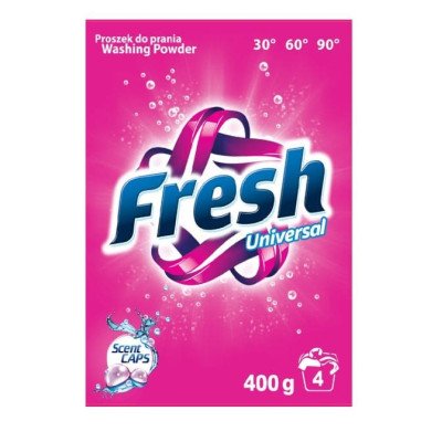 Стиральный порошок  Universal, 400 гр, TM Fresh, 22шт/уп