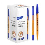 Ручка кулькова Deli EQ6S-Bl синя Orange 0,7