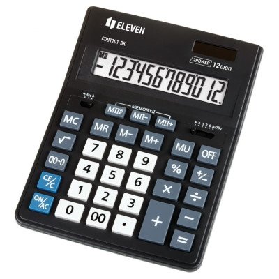 Калькулятор Eleven офисный CDB-1201 BK, 12 р.