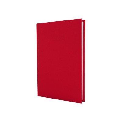 Щоденник датований, SATIN,  червоний, А5