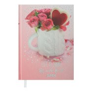Ежедневник датированный 2024 ROMANTIC, A5, 336 стр, Ежедневник датированный 2024 ROMANTIC, A5, 336 стр,