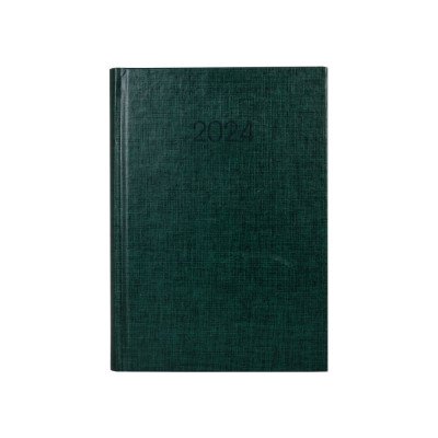 Ежедневник датированный 2024 Economix, BASIC, зеленый, А5