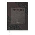 Ежедневник датированный 2024 HIDE, A5, коричневый