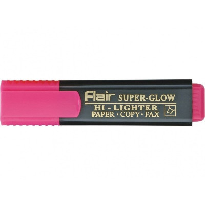 Маркер текстовый Flair 850 розовый 1-5мм "Superglow Hi-lighter"