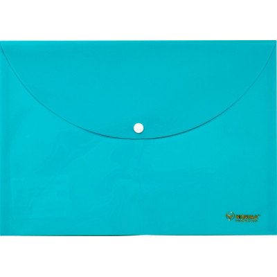 папка на кнопке, А4, РР 160мкн "Pastel", голубая ,5102-05 , NORMA