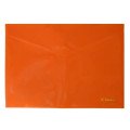 папка з кнопкою, А4, РР 160мкн "Neon', помаранч.,5106-02 , NORMA