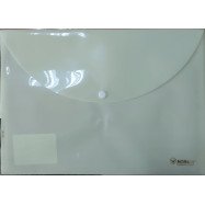 папка на кнопке, А4, РР 160мкн "Pastel", желтая ,5102-03 , NORMA