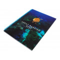 Блокнот "World: Reef", A4 (200х285), пластиковая обложка, ПВХ спираль, 80 арк., клітинка
