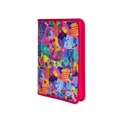 Папка пластиковая на молнии Colorfull, А4