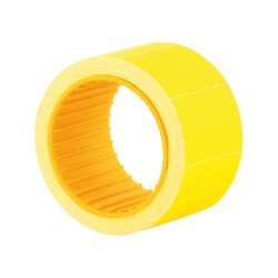 Етикетки-цінники 30х20 мм Economix, 200 шт/рул., жовті
