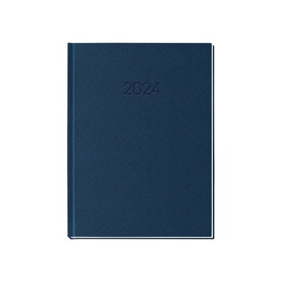 Ежедневник датированный, 2027 КЛІТИНКА, синий, А5