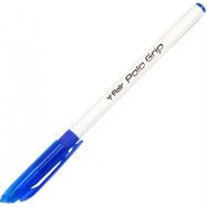 Ручка шариковая Flair 1310 синяя Polo Grip с резиновым грипом