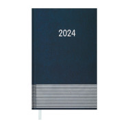 Щоденник датов. 2024 PARALLEL, A6, синій Щоденник датов. 2024 PARALLEL, A6, синій