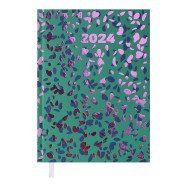 Щоденник датований 2024 MODERNA, A5, бірюзовий Щоденник датований 2024 MODERNA, A5, бірюзовий