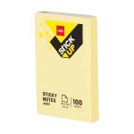 Блок папер кл Deli EA00253 жовт 51х76мм 100арк