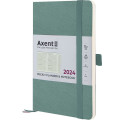 Щотижневик 2024 Partner Soft Skin, 125*195, сіро-лазурний
