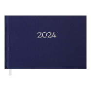 Щотижневик кишеньковий датов. 2024 MONOCHROME, синій
