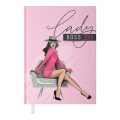 Ежедневник датированный 2024 WOMEN, A6, розовый