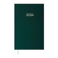 Ежедневник датированный 2024 MONOCHROME, A6, зеленый