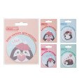 Блок для заметок PENGUIN, с кл.слоем, диам. 70 мм, 30 листов