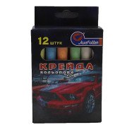 S2007 Крейда кольорова кругла Josef Otten "Mustang"8*0,9см,6кол.12шт.карт.уп.