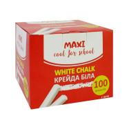 Мел школьный белый Fresh Ideas, 100 шт.