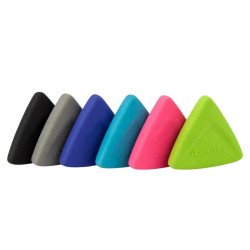 Резинка мягкая Triangle, ассорти цветов