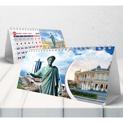 Календарь Домик 2024, без упаковки, настольный, пружина, фото