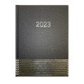 Ежедневник датированный 2023 PARALLEL, A5, черный