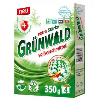 GRUNWALD Стиральный порошок универсальный  350г Горная свежесть