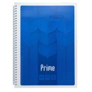 Книжка записн. на пруж.PRIME, А4, 96арк,кл., картон.обкл., ассорти