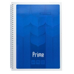 Книжка записн. на пруж.PRIME, А4, 96арк,кл., картон.обкл., ассорти