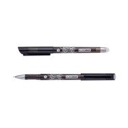 Ручка гелева "пиши-стирай" Erase Slim, чорний, 0.5 mm