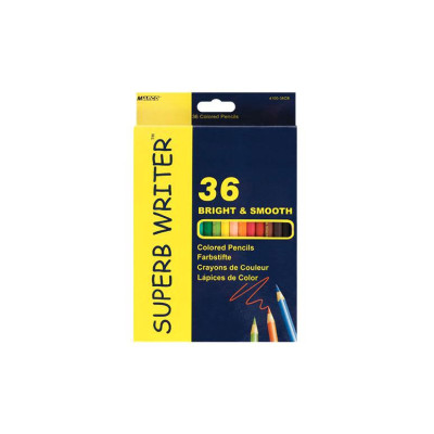 Карандаши 36цв. шестигранные, Superb Writer,MARCO
