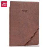 Записна кн Deli 22215 коричн А5 96ар штучна шкiра