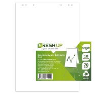 Блок паперу для фліпчартів 10арк 640*900 мм 70 г/м2 білий в коробі  Fresh Up